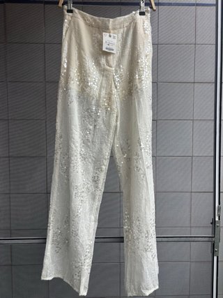 Traje blazer y pantalón lentejuelas