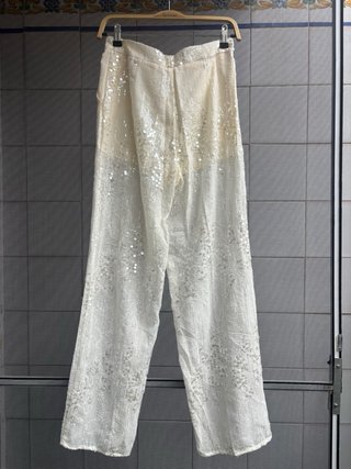 Traje blazer y pantalón lentejuelas