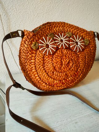 Bolso Rafia Boho Verano.