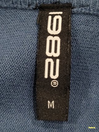 Jersey Mujer Algodón Azul 1982 Talla M