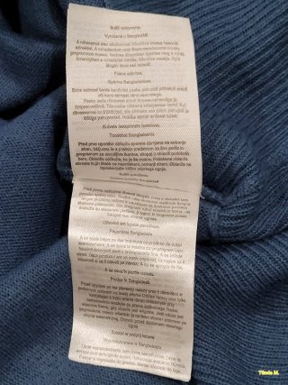 Jersey Mujer Algodón Azul 1982 Talla M