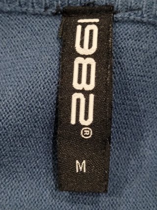 Jersey Mujer Algodón Azul 1982 Talla M