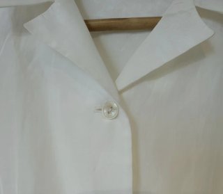 Camisa blanca manga larga con brillo