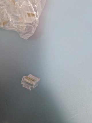 LOTE 500 Conectores Cable LAN RJ45  092838