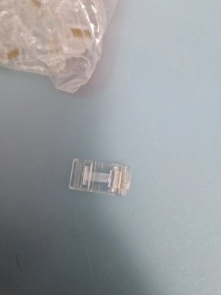 LOTE 500 Conectores Cable LAN RJ45  092838