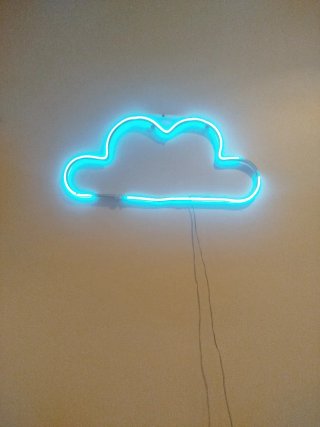 Luz Nube 4 Intensidades azul