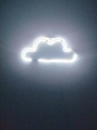 Luz Nube 4 Intensidades azul