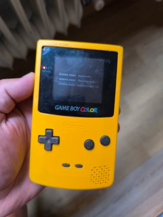 Nintendo Game Boy Color Amarilla