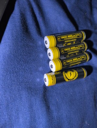 4x Baterías LiitoKala 18650 4000mAh 3.7v
