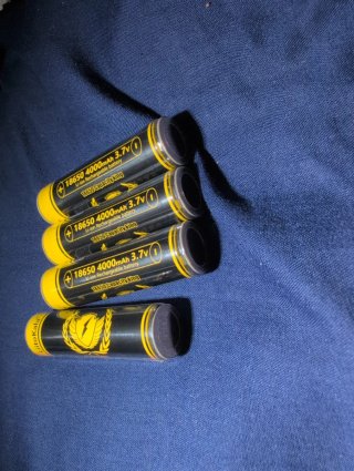 4x Baterías LiitoKala 18650 4000mAh 3.7v