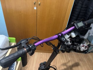 Manillar Morado para Bicicleta/Scooter