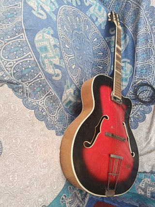 Guitarra Jazz Vintage Tellson Lyric 1802 Archtop