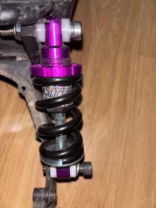 Suspensión Morada Smartgyro Patinete