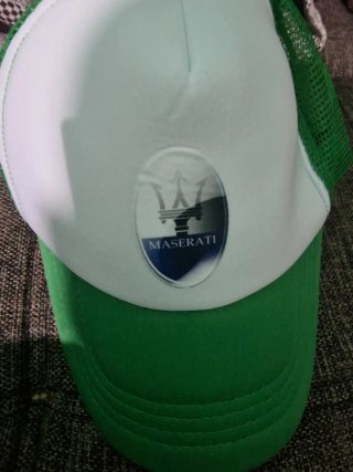 Cappello Maserati Bianco e Verde