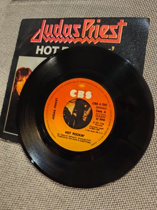 Judas Priest LEER disco vinilo single 7" 45 rpm