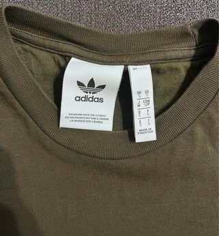 Camiseta Adidas Verde Talla S