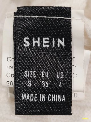 Jersey Blanco Shein Talla S