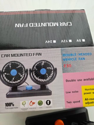 Ventilador Doble Coche F30