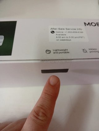 Impresora Térmica Portátil IDPRT MT610
