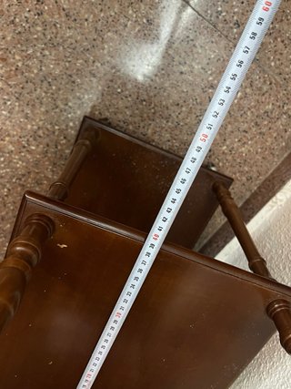 Estantería de madera de 3 baldas
