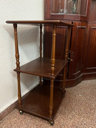 Estantería de madera de 3 baldas