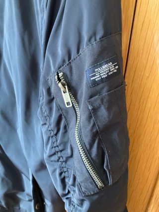 Chaqueta Pull&Bear azul marino Talla S