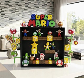 Expositor Super Mario Kinder Joy
