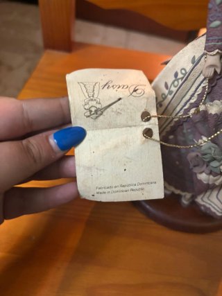 Muñeca artesanal vintage