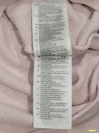 Sudadera Mujer Algodón Rosa Adidas Talla Única
