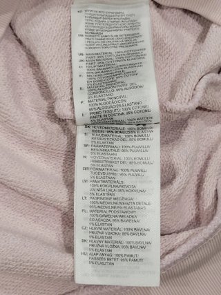 Sudadera Mujer Algodón Rosa Adidas Talla Única