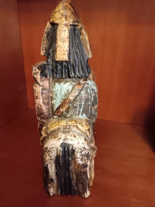 Estatuillas Caballeros Cruzados Años 80
