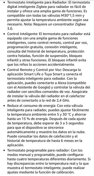 4 Termostatos inteligentes.