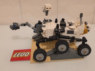 LEGO 21104 NASA Mars Science, Curiosity Rover/Leer