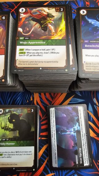 Lote Riftbound TCG Unleashed | 950+ cartas | Legen