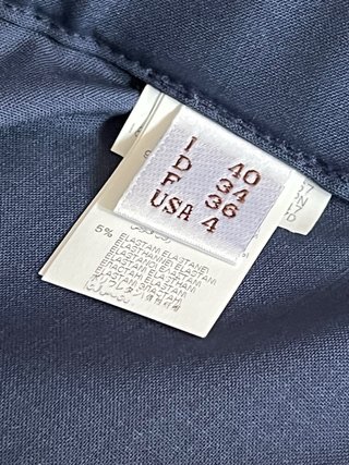 Gonna Fluida Brunello Cucinelli Lana Blu Taglia 40