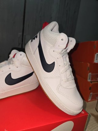 Zapatillas Nike Court Borough Mid Blancas