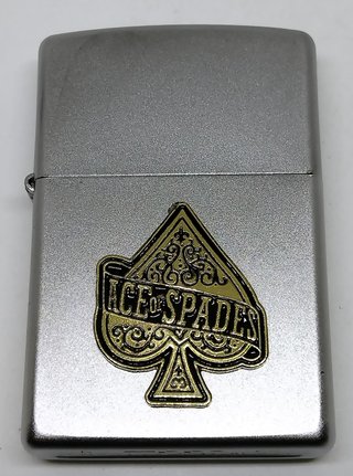 Zippo Ace of Spades.