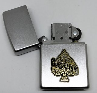 Zippo Ace of Spades.