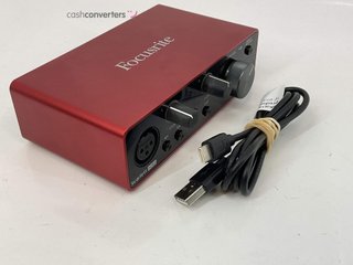 tarjeta sonido focusrite solo