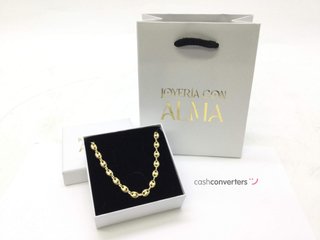 cadena oro 18k 25cm