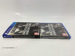 call of duty modern warfare ps4
