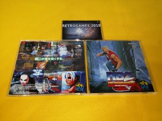 FATAL FURY REAL BOUT 2 NEOGEO CD SPINE CARD + REG