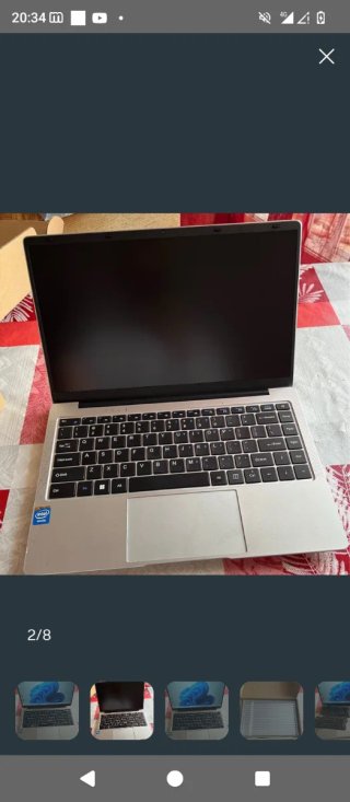 Ordenador Intel Plata y Negro,