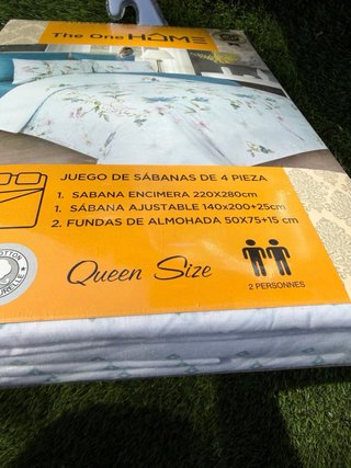 OfertaJuego Sábanas Cama 135/140 Algodón/Poliéster