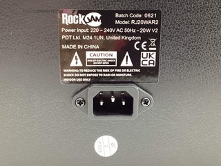 amplificador guitarra rockjam rj20war2