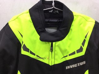 chaqueta motorista invictus atlas fluo
