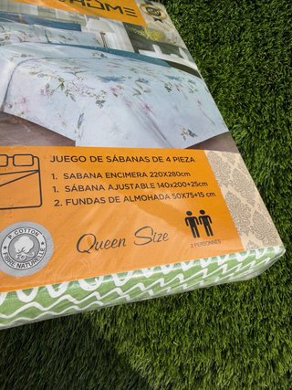 OfertaJuego Sábanas Cama 135/140 Algodón/Poliéster