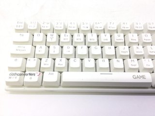teclado alfanumerico game gmkh-60 wh
