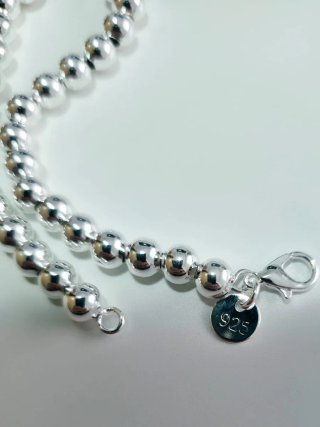 Pulsera de Plata de Bolas / Mujer