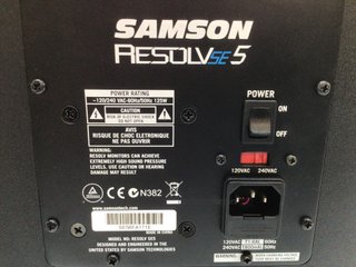 monitor estudio samson resolv se5